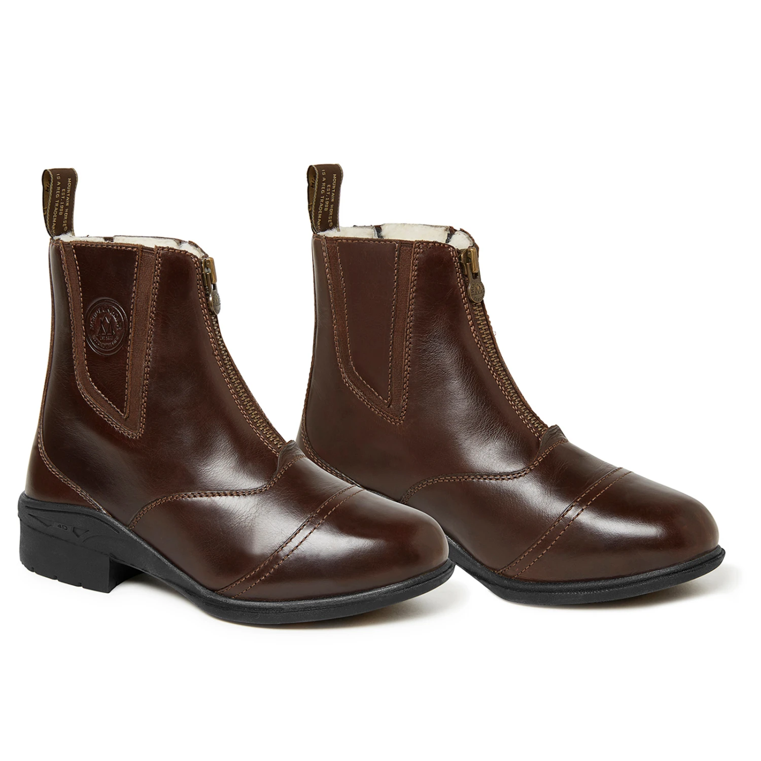 Mountain Horse Aurora Winter-Stallschuhe Mit Reißverschluss 4 Mountain Horse Aurora Winter-Stallschuhe Mit Reißverschluss – Bild 2