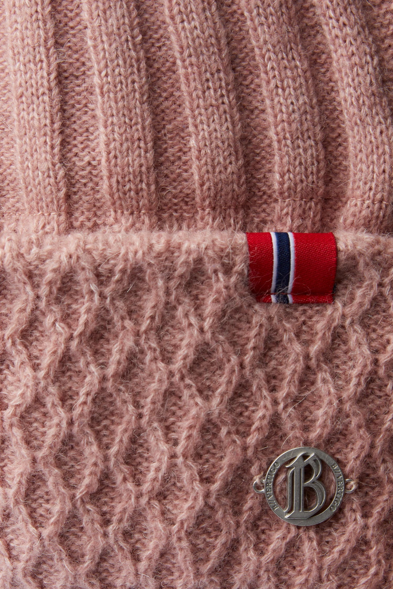 B Vertigo Rudy Gestrickte Beaniemütze 4 B Vertigo Rudy Gestrickte Beaniemütze – Bild 2