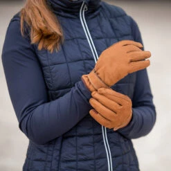 B Vertigo Thermo Leder Reithandschuhe -Reitmode Meiste 31584 BR 4