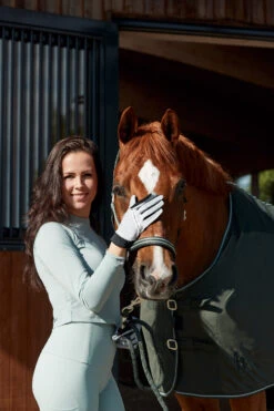 Horze Gabriela Damen Stretch Reithandschuhe Mit UV-Schutz 21 Horze Gabriela Damen Stretch Reithandschuhe Mit UV-Schutz -Reitmode Meiste 31733 AGGR 5