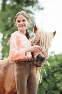 Horze Geflochtener Kinder Stretchgürtel 7 Horze Geflochtener Kinder Stretchgürtel -Reitmode Meiste 31907 CMBR 2