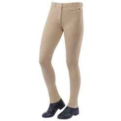 Dublin Supa-Fit Damen Jodhpur Reithose Mit Kniebesatz -Reitmode Meiste 323898 BE 2