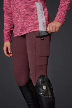 Mountain Horse Flora Vollbesatzreitleggings Für Damen -Reitmode Meiste 331941 BU 3