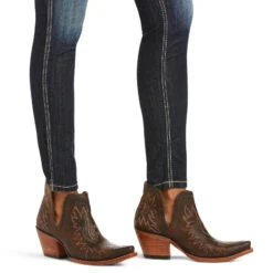 Ariat Real Ella Mid Rise Skinny Jeans Mit Vollbesatz Für Damen 9 Ariat Real Ella Mid Rise Skinny Jeans Mit Vollbesatz Für Damen -Reitmode Meiste 335368 DNB 4