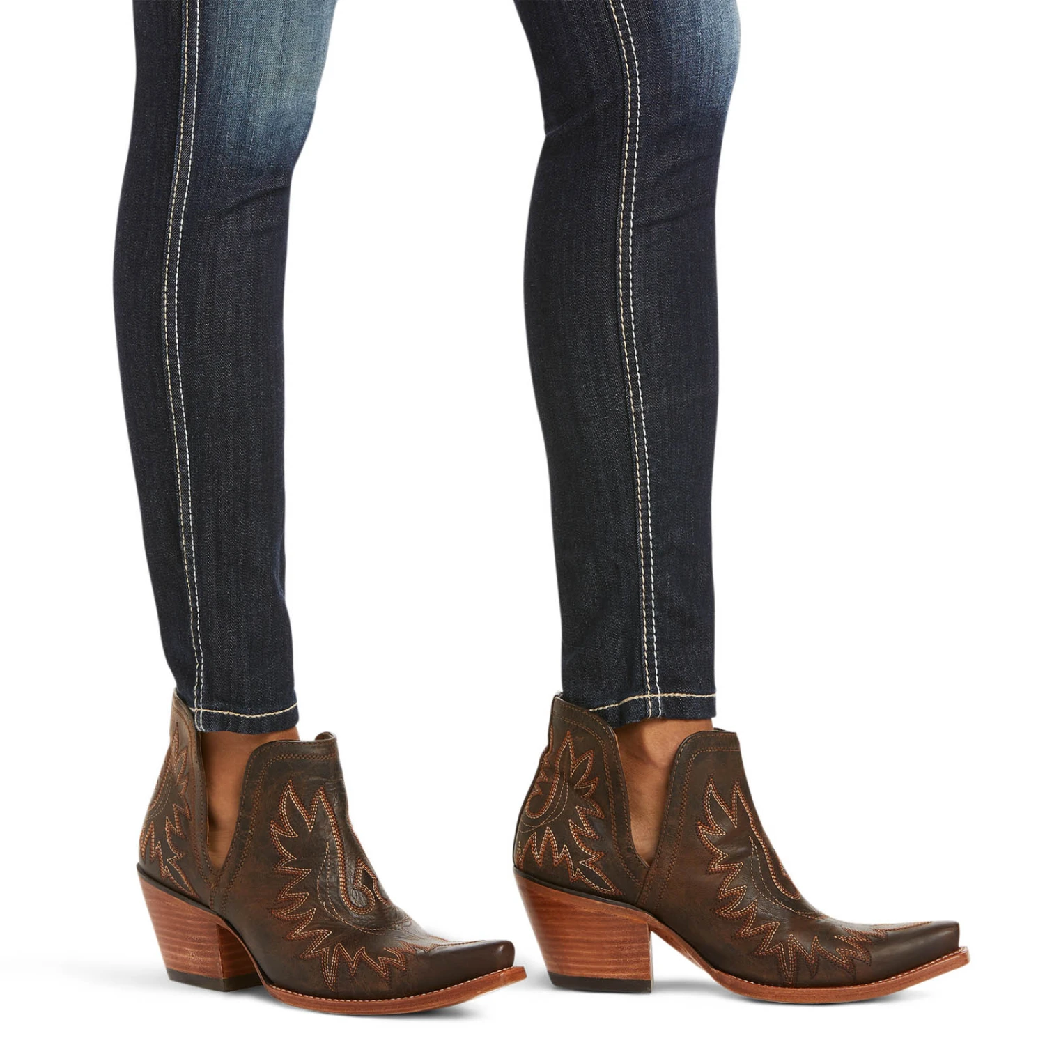 Ariat Real Ella Mid Rise Skinny Jeans Mit Vollbesatz Für Damen 6 Ariat Real Ella Mid Rise Skinny Jeans Mit Vollbesatz Für Damen – Bild 4