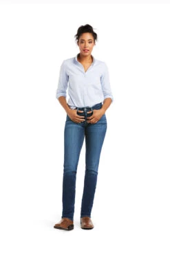 Ariat Real PR Abby Straight Reithose Mit Vollbesatz In Jeansoptik Für Damen 20 Ariat Real PR Abby Straight Reithose Mit Vollbesatz In Jeansoptik Für Damen -Reitmode Meiste 335369 DNB 3