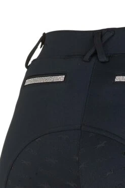 Schockemöhle New Glossy Style Damen Reitleggings Mit Vollgrip -Reitmode Meiste 337493 NDB 3