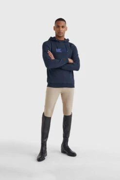 Tommy Hilfiger Equestrian Herren Logo-Kapuzenpulli Mit Stickerei 18 Tommy Hilfiger Equestrian Herren Logo-Kapuzenpulli Mit Stickerei -Reitmode Meiste 338045 DB 5
