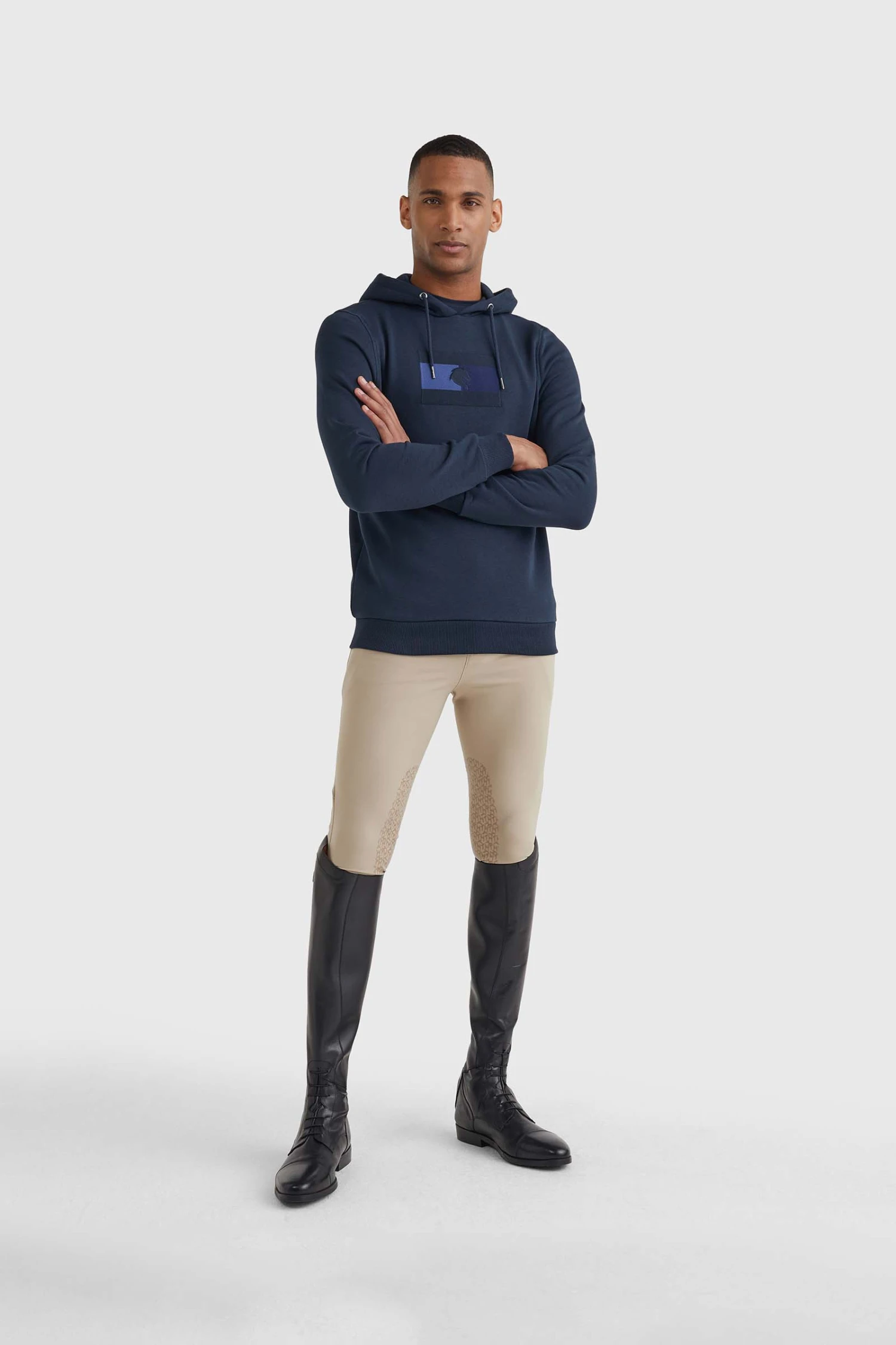 Tommy Hilfiger Equestrian Herren Logo-Kapuzenpulli Mit Stickerei 7 Tommy Hilfiger Equestrian Herren Logo-Kapuzenpulli Mit Stickerei – Bild 5