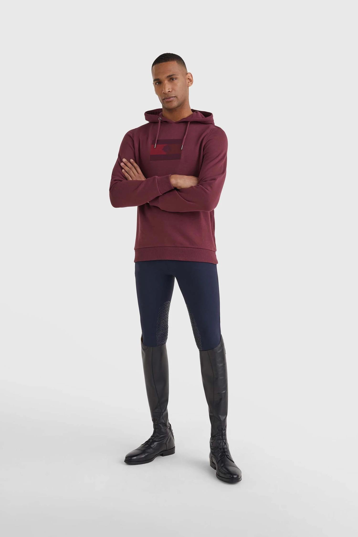 Tommy Hilfiger Equestrian Herren Logo-Kapuzenpulli Mit Stickerei 12 Tommy Hilfiger Equestrian Herren Logo-Kapuzenpulli Mit Stickerei – Bild 10