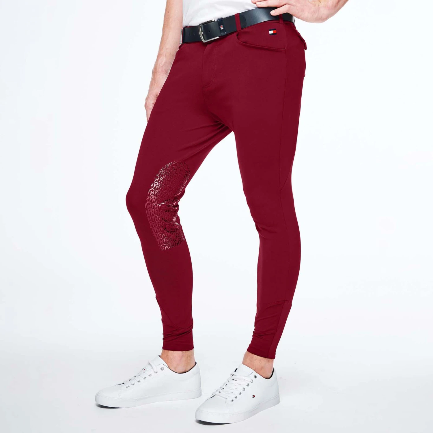 Tommy Hilfiger Performance Herren Reithose Mit Kniebesatz 7 Tommy Hilfiger Performance Herren Reithose Mit Kniebesatz – Bild 6