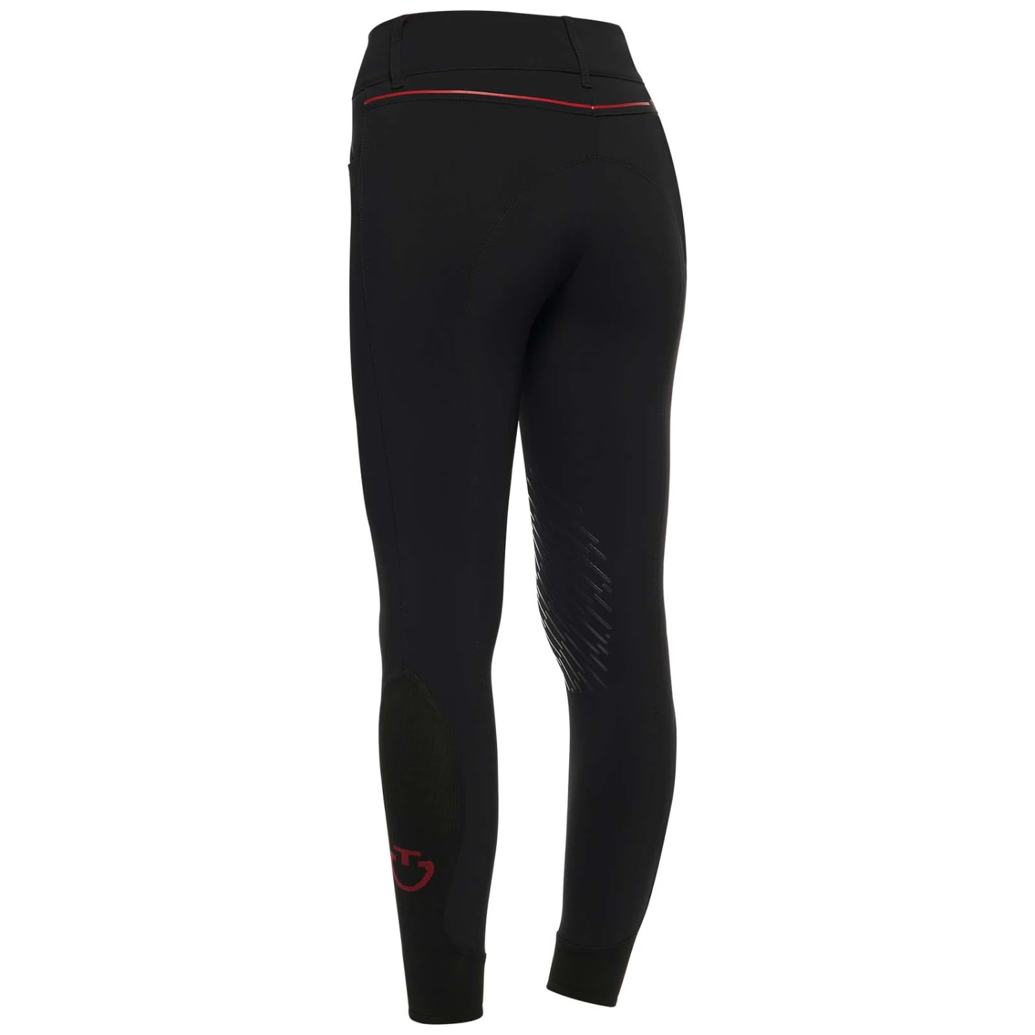 Cavalleria Toscana CT Team Red Stripe High Waist Reithose Mit Vollbesatz 3 Cavalleria Toscana CT Team Red Stripe High Waist Reithose Mit Vollbesatz