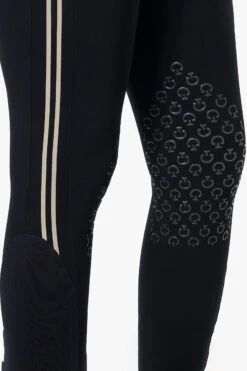 Cavalleria Toscana Embossed Silicone Stripe Damen Reithose Mit Vollbesatz -Reitmode Meiste 340261 DB 5