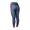 Dublin Power Tech Colour Block Damen Reitleggings Mit Vollbesatz Grip -Reitmode Meiste 340773 RE 1