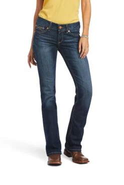 Ariat Vicky Mid Rise Arrow Fit Boot Cut Damenjeans 10 Ariat Vicky Mid Rise Arrow Fit Boot Cut Damenjeans -Reitmode Meiste 341137 DNB 3