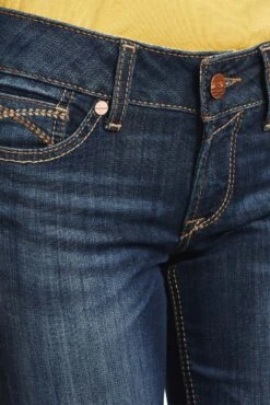 Ariat Vicky Mid Rise Arrow Fit Boot Cut Damenjeans 12 Ariat Vicky Mid Rise Arrow Fit Boot Cut Damenjeans -Reitmode Meiste 341137 DNB 5