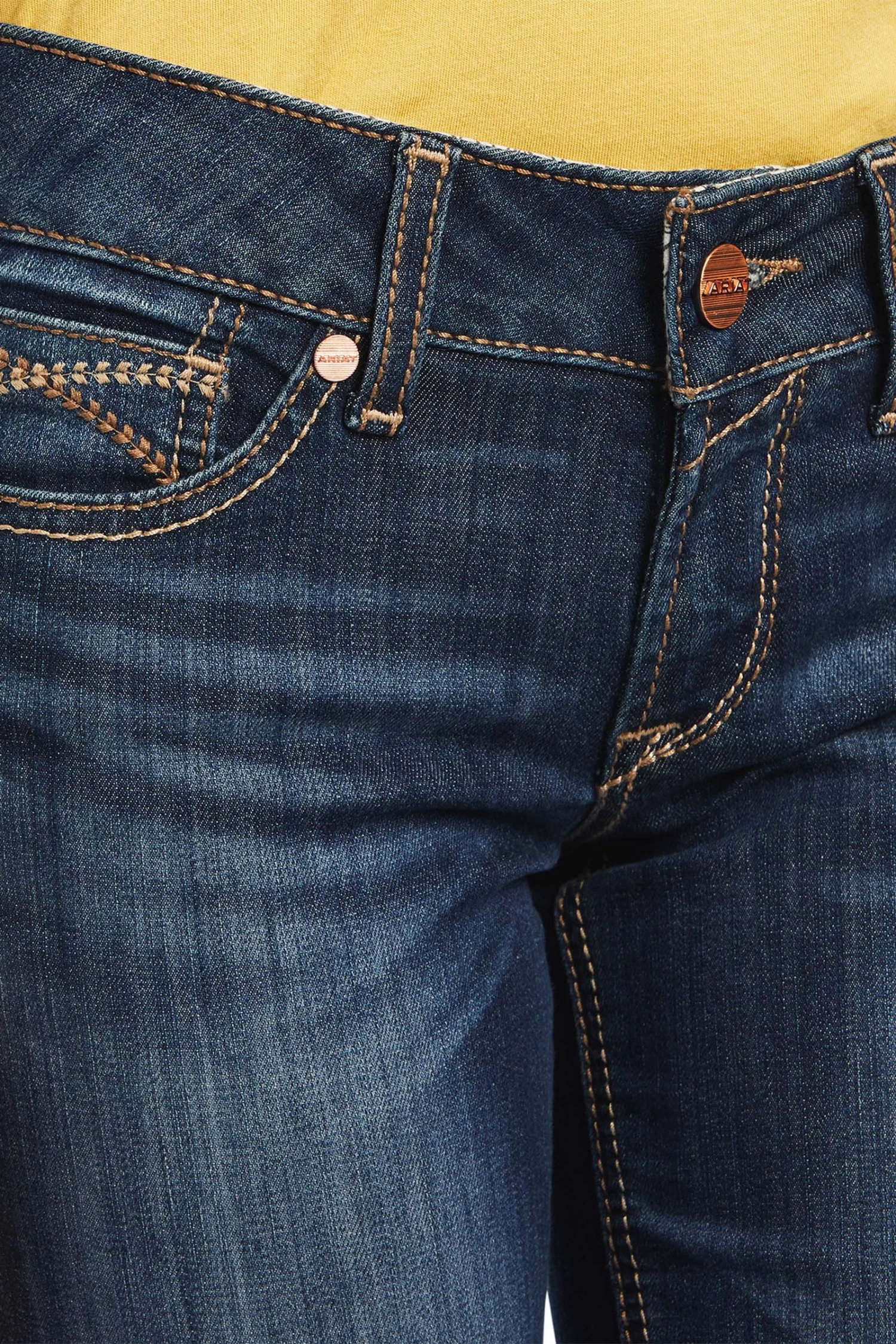 Ariat Vicky Mid Rise Arrow Fit Boot Cut Damenjeans 7 Ariat Vicky Mid Rise Arrow Fit Boot Cut Damenjeans – Bild 5