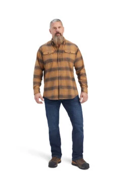 Ariat Rebar Flannel DuraStretch Herren Arbeitshemd 19 Ariat Rebar Flannel DuraStretch Herren Arbeitshemd -Reitmode Meiste 344569 SLBR 4