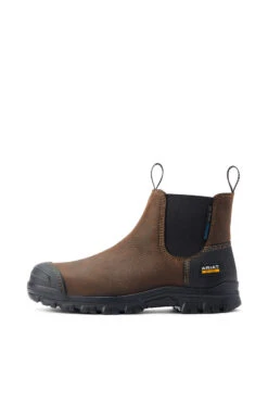 Ariat Treadfast Chelsea Wasserdichte Herrenstiefeletten Mit Stahlkappe -Reitmode Meiste 345196 BR 04