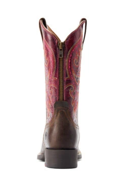 Ariat Round Up Back Zip Damen Western Boots 14 Ariat Round Up Back Zip Damen Western Boots -Reitmode Meiste 345199 DBR PI 05