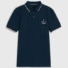 Tommy Hilfiger Equestrian Herren College Poloshirt 1 Tommy Hilfiger Equestrian Herren College Poloshirt -Reitmode Meiste 345398 DB 01