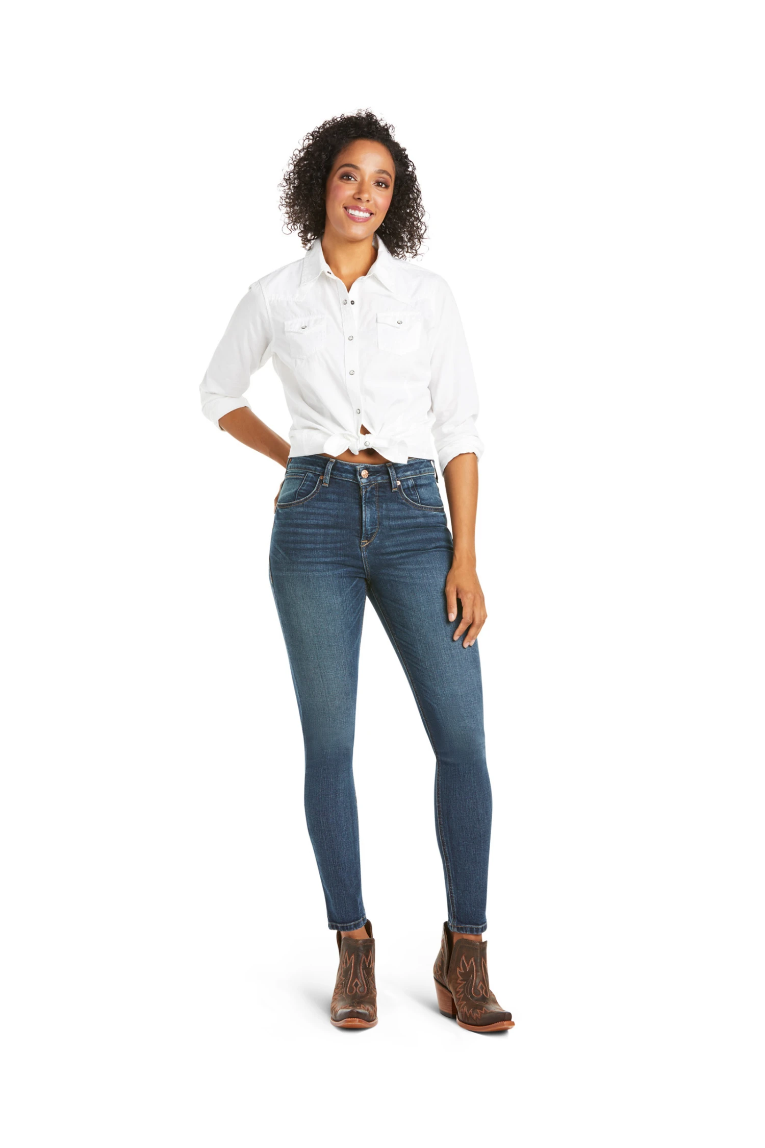 Ariat Premium High Rise Skinny Jeans Für Damen 5 Ariat Premium High Rise Skinny Jeans Für Damen – Bild 3