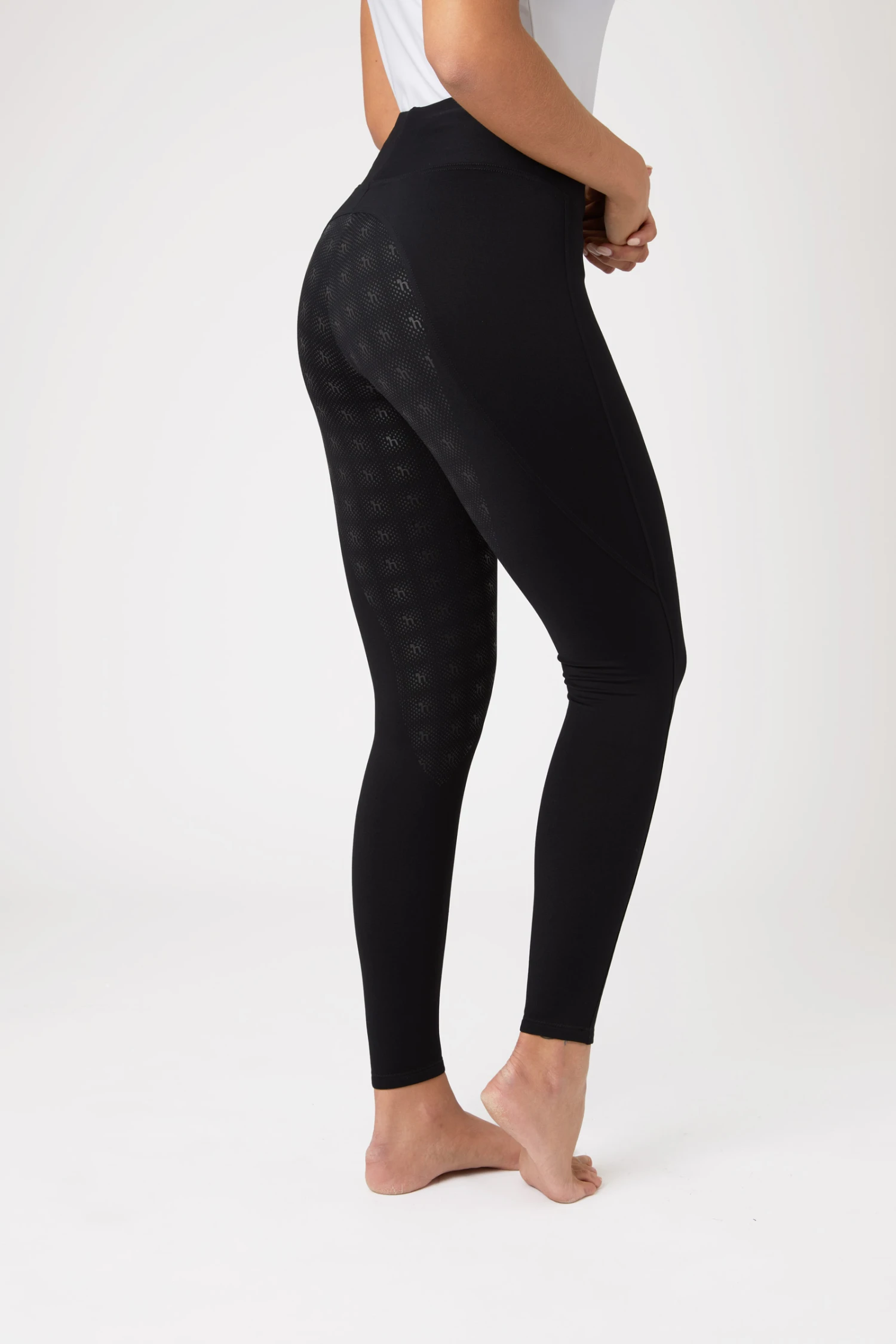 Horze Juliet Hyper Flex Vollbesatzreitleggings Für Damen 4 Horze Juliet Hyper Flex Vollbesatzreitleggings Für Damen – Bild 2