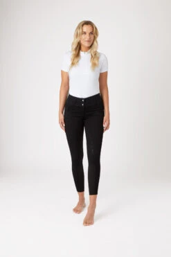 Horze Daniela Damen Reithose Mit Vollbesatz Und Silikon Grip 29 Horze Daniela Damen Reithose Mit Vollbesatz Und Silikon Grip -Reitmode Meiste 36037 BL 3