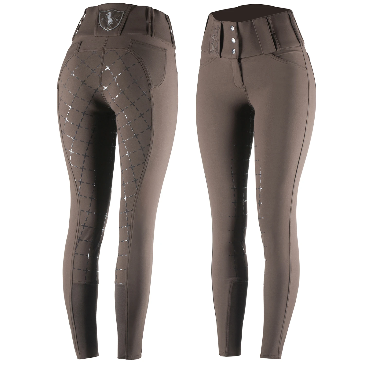 Horze Desiree Reithose Mit Vollbesatz Für Damen Mit Silikon Grip Und Gürtelschlaufen 3 Horze Desiree Reithose Mit Vollbesatz Für Damen Mit Silikon Grip Und Gürtelschlaufen