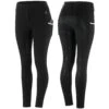 Horze Lucinda Damen Reitleggings Mit Vollbesatz Mit Hohem Bund -Reitmode Meiste 36075 BL 1