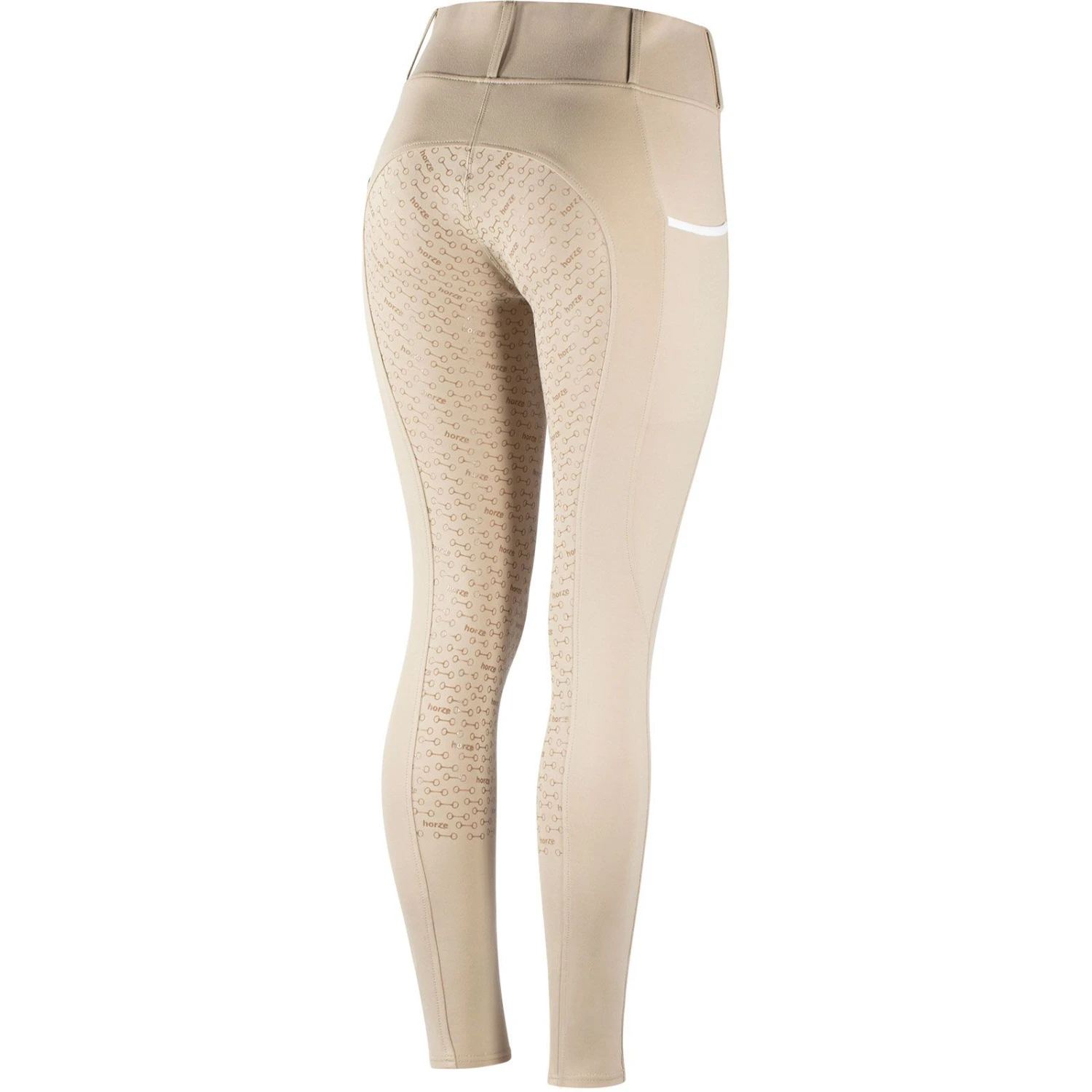 Horze Lucinda Damen Reitleggings Mit Vollbesatz Mit Hohem Bund 10 Horze Lucinda Damen Reitleggings Mit Vollbesatz Mit Hohem Bund – Bild 8
