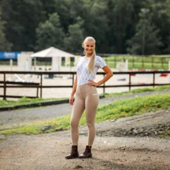 Horze Lucinda Damen Reitleggings Mit Vollbesatz Mit Hohem Bund 30 Horze Lucinda Damen Reitleggings Mit Vollbesatz Mit Hohem Bund -Reitmode Meiste 36075 TFBE 4