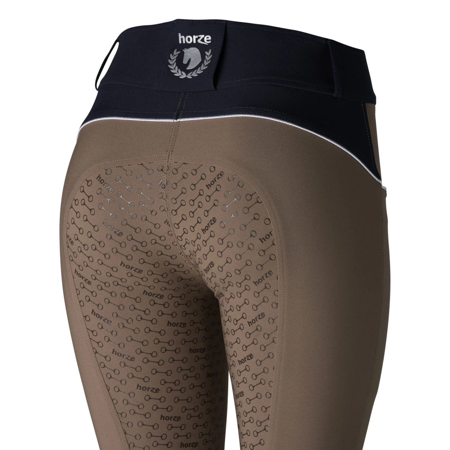 Horze Aubrey Damen Reithose Mit Silikonvollbesatz Und Hohem Bund 10 Horze Aubrey Damen Reithose Mit Silikonvollbesatz Und Hohem Bund – Bild 8