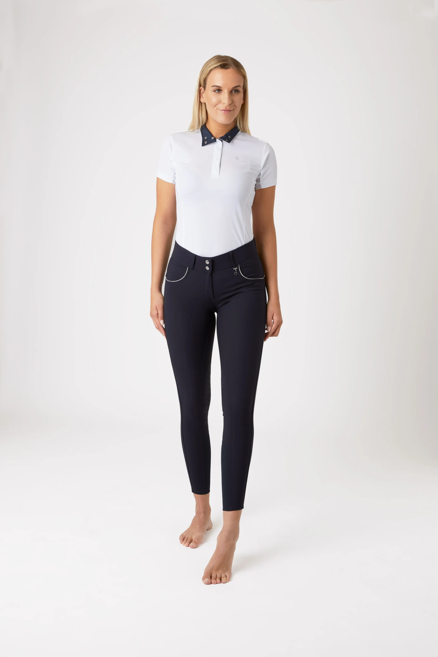 Horze Aubrey Damenreithose Mit Kniebesatz Und Hohem Bund 12 Horze Aubrey Damenreithose Mit Kniebesatz Und Hohem Bund – Bild 10