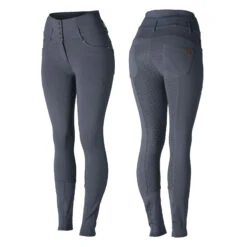 Horze Tara Damen Reithose Mit Silikonvollbesatz Und Hohem Bund 30 Horze Tara Damen Reithose Mit Silikonvollbesatz Und Hohem Bund -Reitmode Meiste 36091 GB 1