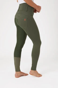 Horze Tara Damen Reithose Mit Vollbesatz Mit Hohem Bund -Reitmode Meiste 36093 BKGR 2
