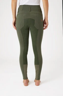 Horze Tara Damen Reithose Mit Vollbesatz Mit Hohem Bund -Reitmode Meiste 36093 BKGR 4