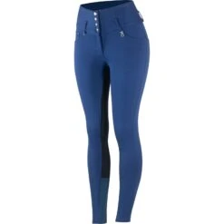 Horze Tara Damen Reithose Mit Vollbesatz Mit Hohem Bund -Reitmode Meiste 36093 BPDB VDB 2