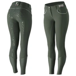 Horze Nordic Performance Damen Reithose Mit Vollbesatz Mit Silikon Grip -Reitmode Meiste 36234 LDGR 1