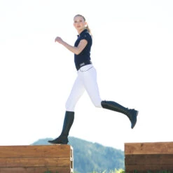 Horze Nordic Performance Damen Reithose Mit Vollbesatz Mit Silikon Grip -Reitmode Meiste 36234 WH 2