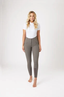 Horze Desiree Damen Reithose Mit Silikonvollbesatz Und Hohem Bund -Reitmode Meiste 36605 CRDG 3
