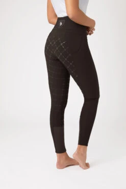 Horze Desiree Damen Reithose Mit Silikonvollbesatz Und Hohem Bund -Reitmode Meiste 36605 DBR 2