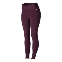 Horze Active Winterreitleggings Mit Vollbesatz Und Silikon-Grip Für Damen -Reitmode Meiste 36610 EDPU 1