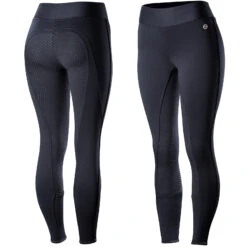 Horze Active Winterreitleggings Mit Vollbesatz Und Silikon-Grip Für Damen -Reitmode Meiste 36610 VDB 1