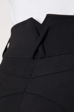 Horze Angelina Leichte Damen Stretch-Reithose Mit Lederkniebesatz -Reitmode Meiste 36618 BL 5