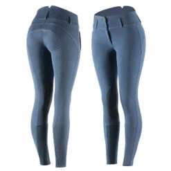 Horze Daniela Damenreithose Mit Kniebesatz Aus Synthetikleder -Reitmode Meiste 36621 IDB 1