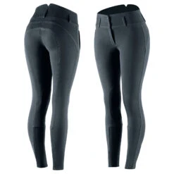 Horze Daniela Damenreithose Mit Kniebesatz Aus Synthetikleder -Reitmode Meiste 36621 VDB 1