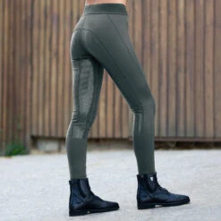 Horze Madison Damen Reitleggings Mit Vollbesatz -Reitmode Meiste 36637 LDGR 2