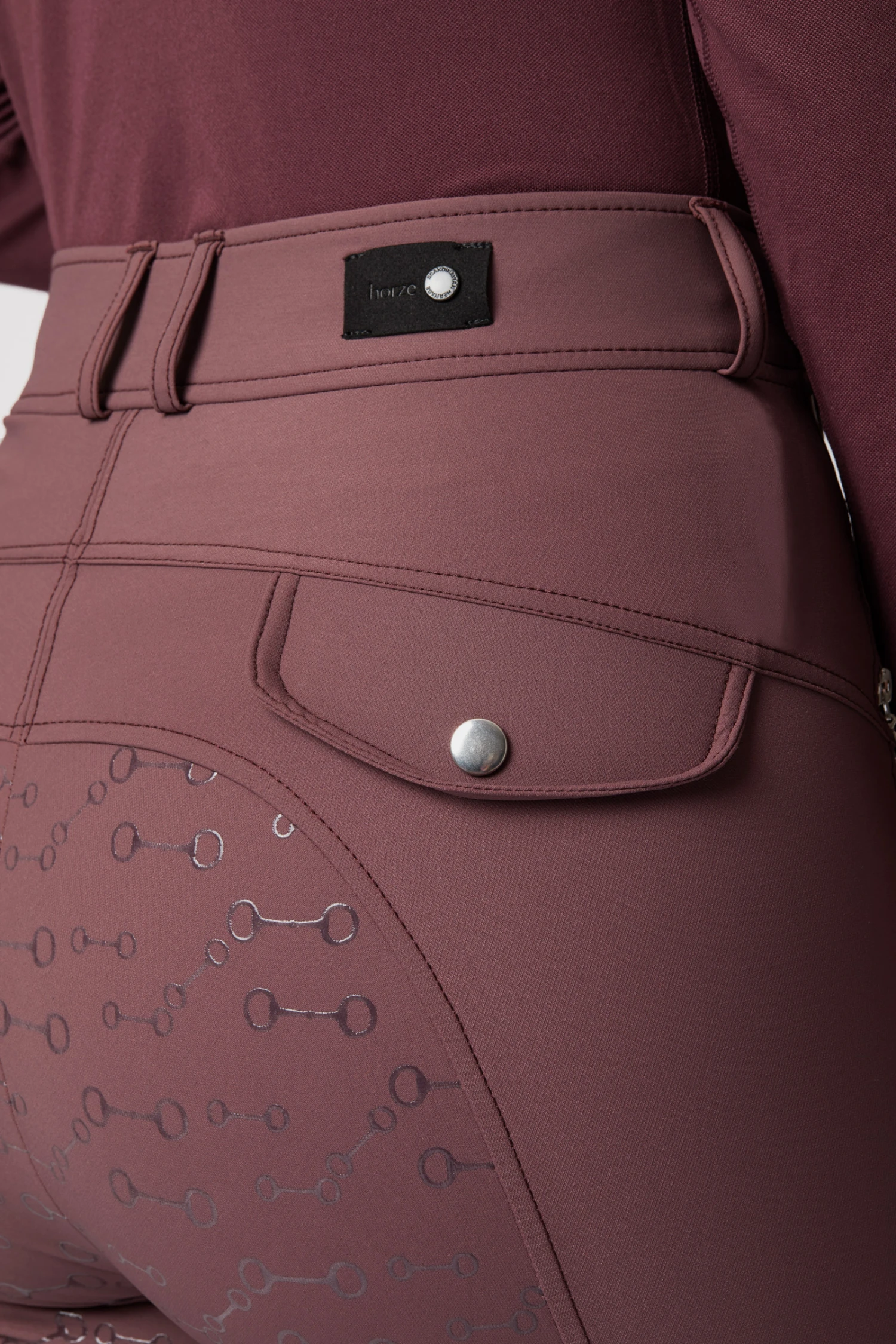 Horze Andrea Vollbesatzreithose Mit Hohem Bund 14 Horze Andrea Vollbesatzreithose Mit Hohem Bund – Bild 12