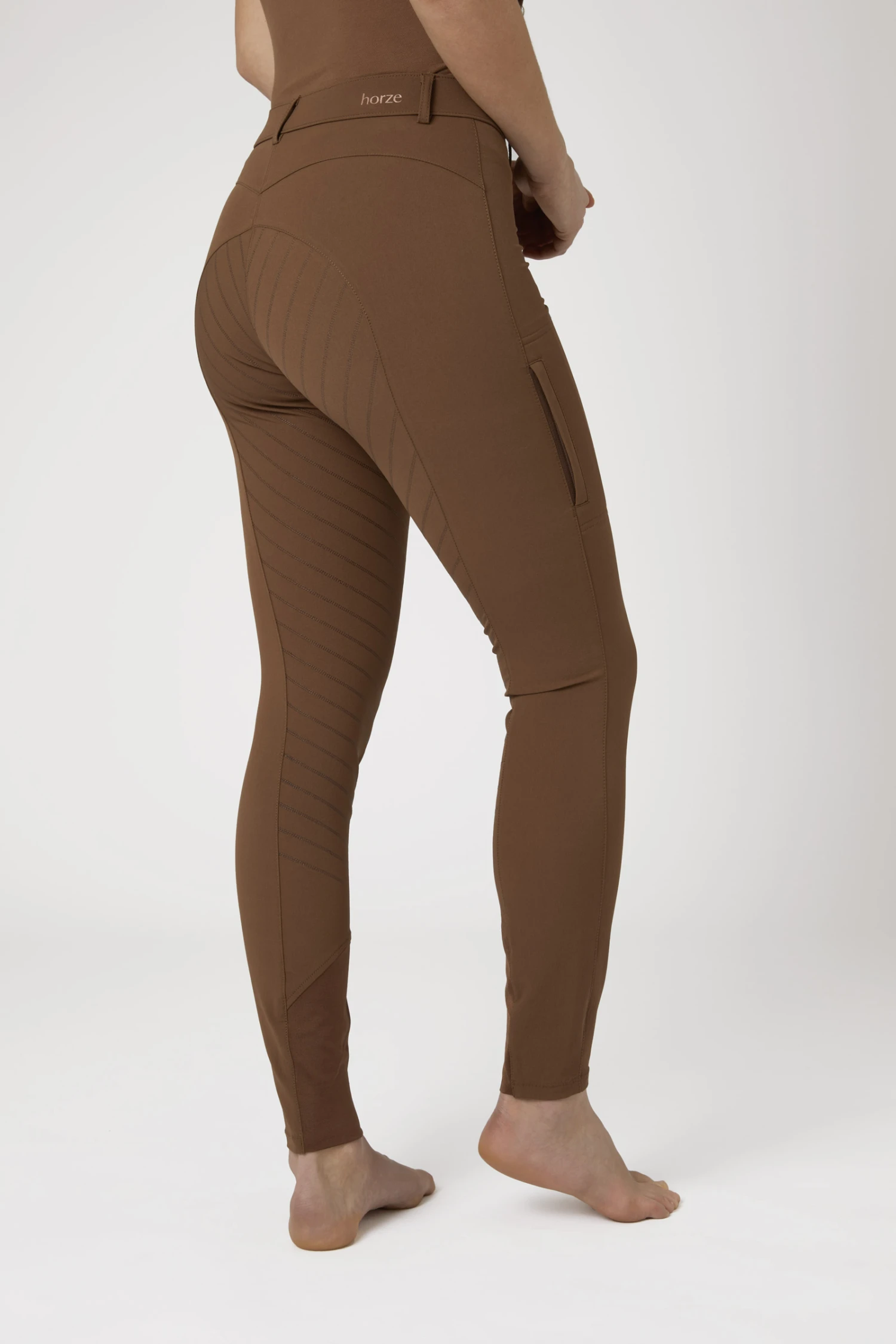 Horze Anna Damen Reithose Mit Silikonvollbesatz Und Handytasche 11 Horze Anna Damen Reithose Mit Silikonvollbesatz Und Handytasche – Bild 9